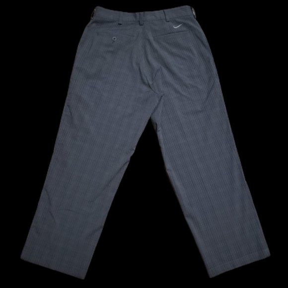 Nike Other - Nike Golf Tech Check Performance Pants Green Men's 34/32 | 30 Waist Pre-owned